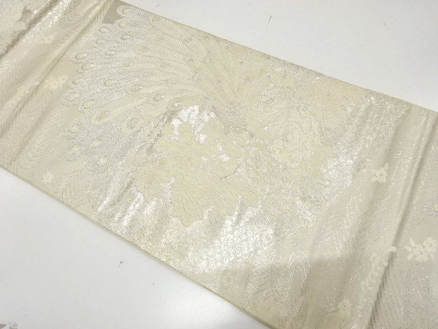 Japanese Kimono / Antique / Fukuro Obi Silk